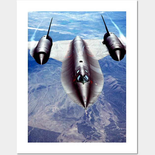 SR-71 Blackbird USAF Wall Art by zap